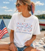 1776 250th Anniversary Patriotic Floral Shirt