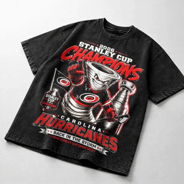 2026 Stanley Cup Champions Vintage Acid Wash Hoodie Shirt