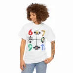 67911 Numbers Emoji Graphic Design Unisex Shirt