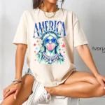 America Statue of Liberty Bubble Gum Shirt