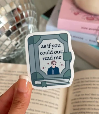 "As If You Could Out Read Me" Twilight Sticker