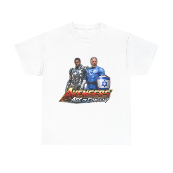 Avengers Age of Consent — Satirical Political Shirt