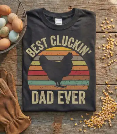 Best Cluckin' Dad Ever Shirt