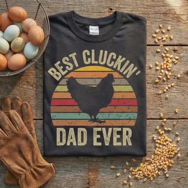 Best Cluckin' Dad Ever Shirt