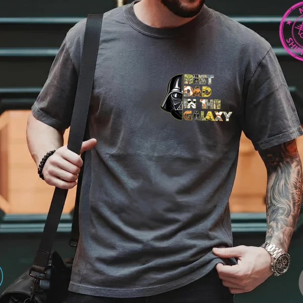Best Dad In The Galaxy Disney Star Wars Shirt