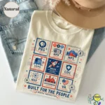 Built for the People Vintage Government Stamps Shirt