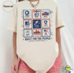 Built for the People Vintage Government Stamps Shirt