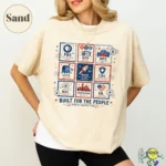 Built for the People Vintage Government Stamps Shirt