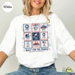 Built for the People Vintage Government Stamps Shirt