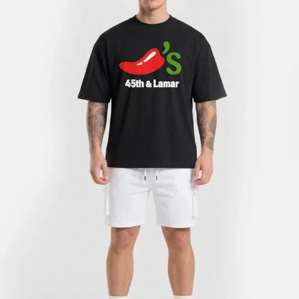 Chili’s 45th & Lamar Oversized Tee Shane Gillis Shirt