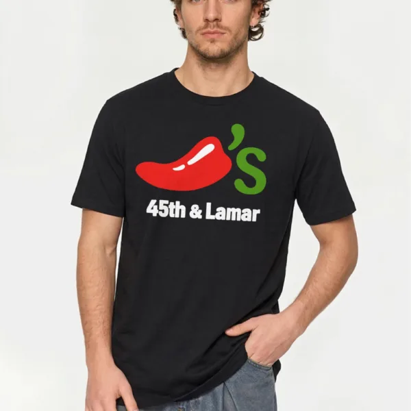 Chili’s 45th & Lamar Shirt Worn by Shane Gillis nba Shirt