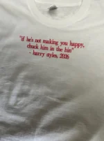 Chuck Him in the Bin — Relationship Advice Graphic Shirt