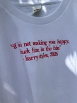 Chuck Him in the Bin — Relationship Advice Graphic Shirt