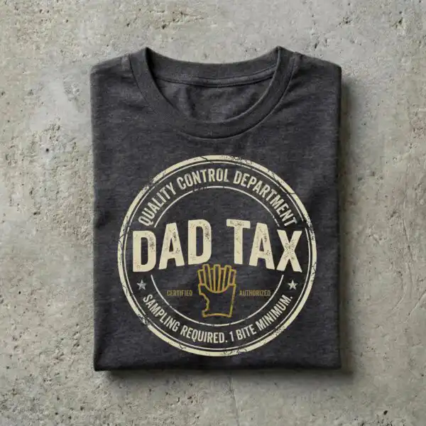 Dad Tax – Quality Control Certified Sampling Shirt