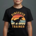 Dinosaur Trainer Retro Sunset Unisex Shirt