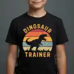 Dinosaur Trainer Retro Sunset Unisex Shirt
