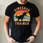 Dinosaur Trainer Retro Sunset Unisex Shirt