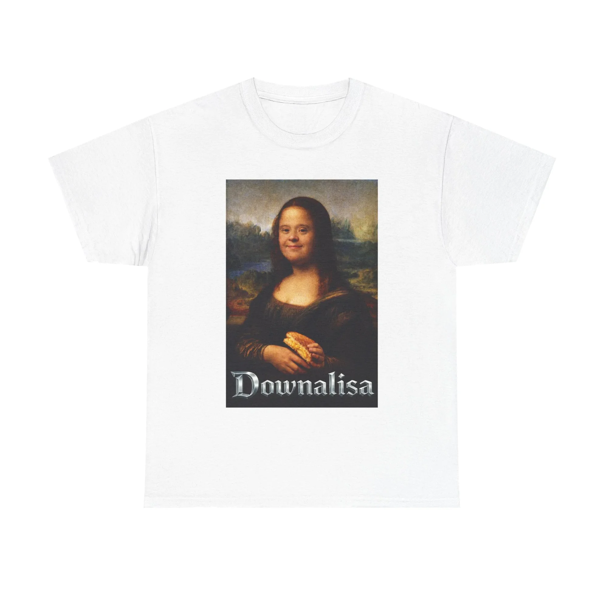Downalisa — Funny Mona Lisa Taco Art Parody Shirt Downalisa — Funny Mona Lisa Taco Art Parody Shirt