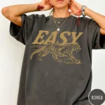 Easy Tiger Vintage Distressed Boho Graphic Shirt