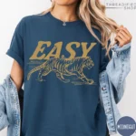 Easy Tiger Vintage Distressed Boho Graphic Shirt