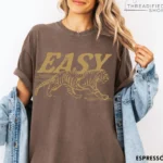 Easy Tiger Vintage Distressed Boho Graphic Shirt