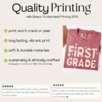 First Grade Dream Team Matching Teacher Shirt