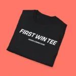 First Win Tee Design Coming Soon Motorsport Fan Shirt