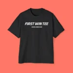 First Win Tee Design Coming Soon Motorsport Fan Shirt