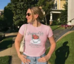 Fraises d'Été Strawberry Baby Tee | Provence Graphic