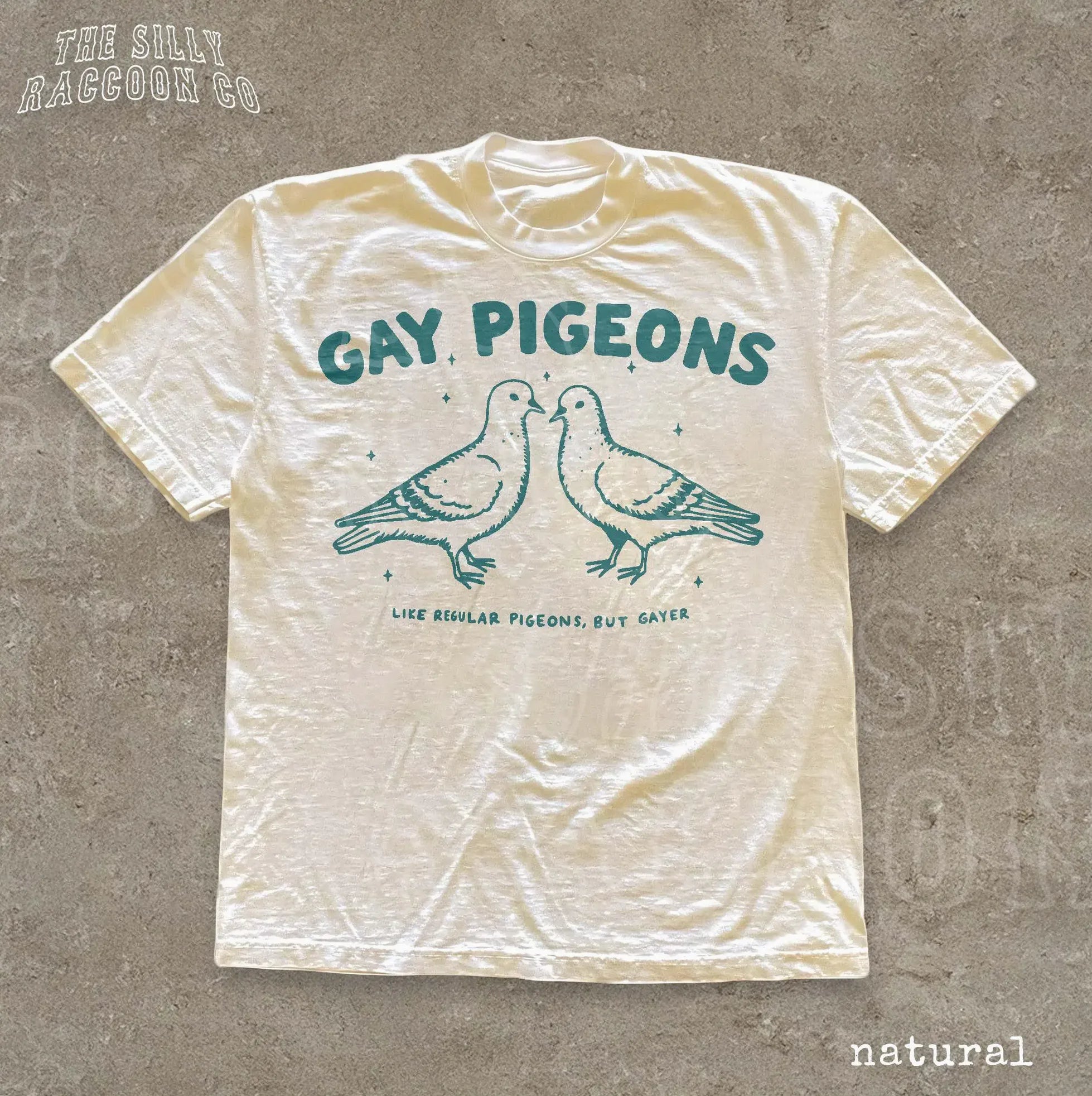 gay-pigeons-like-regular-pigeons-but-gayer-tee-1.jpg Gay Pigeons Like Regular Pigeons But Gayer Shirt