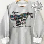 Greetings from Widow's Bay Vintage Horror Shirt