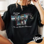 Greetings from Widow's Bay Vintage Horror Shirt