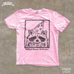 Grilled Cheese Destroyer Silly Raccoon Party Graphic Shirt