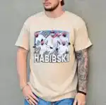 HABIBSKI Shirt – Playful Collage Graphic Design Print