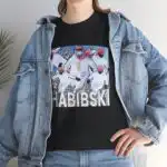 HABIBSKI Shirt – Playful Collage Graphic Design Print