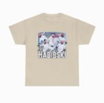 HABIBSKI Shirt – Playful Collage Graphic Design Print