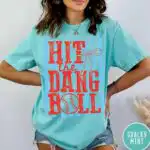 Hit the Dang Ball Baseball Mom Shirt