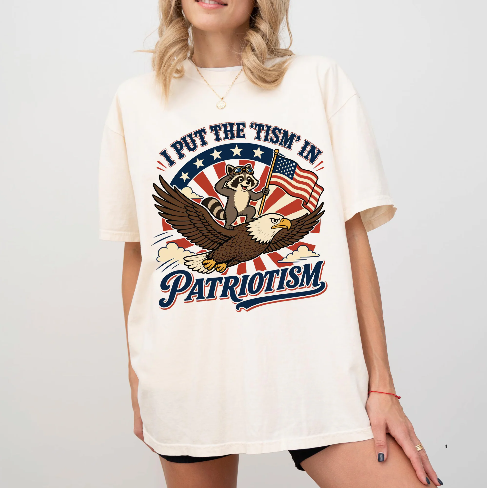 I Put The ‘Tism In Patriotism – Vintage Patriotic Shirt I Put The 'Tism In Patriotism – Vintage Patriotic Shirt