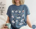 IT'S ok to Be Different Eeyore Autism Awareness Shirt