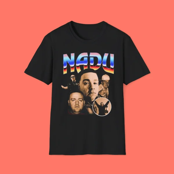 Jeff Nadu Faces Shirt Vintage Bootleg Collage Barstool Fan Shirt