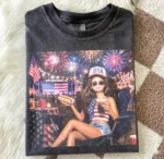 Just Here For The Wieners - 4th Of July Shirt