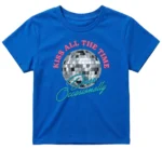 Kiss All The Time Disco Occasionally Graphic Baby Tee
