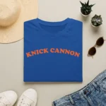 "Knick Cannon" — Knicks Pop Culture Mashup Shirt