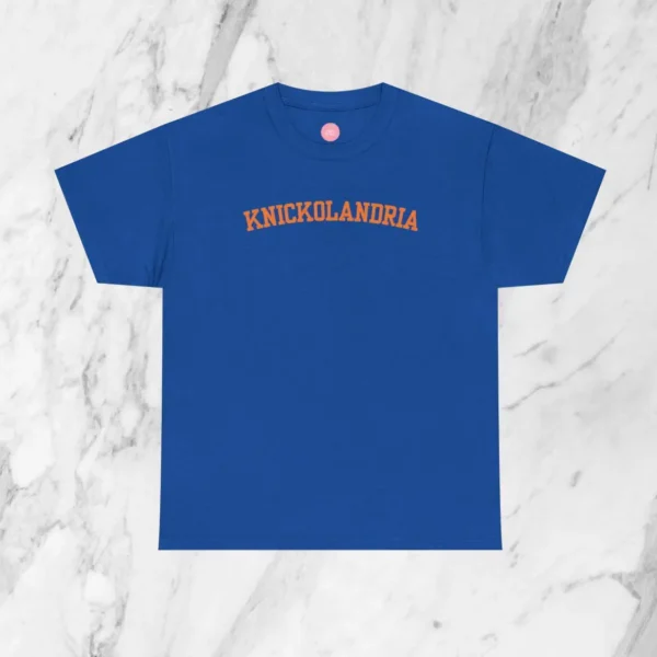 KNICKOLANDRIA Collegiate Relaxed Fit Cotton Shirt