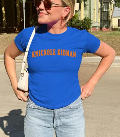 Knickole Kidman New York Basketball Baby Tee