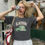 Later Gator Vintage Y2K Boxy Shirt