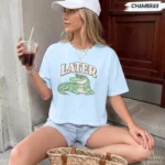 Later Gator Vintage Y2K Boxy Shirt