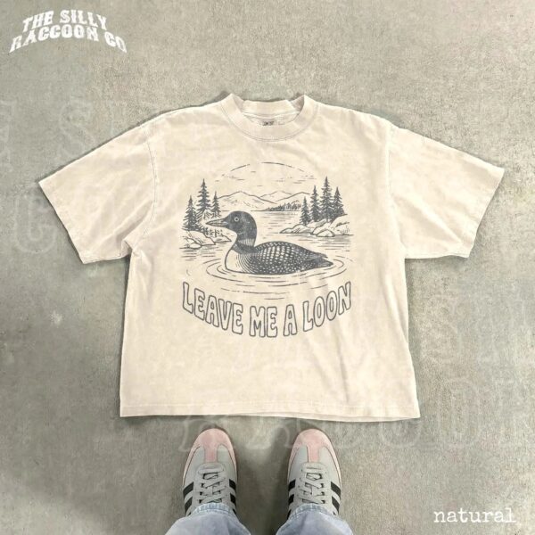 Leave Me A Loon Vintage Loon Lake Life Unisex Shirt