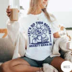 Let's Do This Before Anxiety Kicks In Retro Comfort Shirt