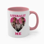 Literally Me Ryan Gosling Pink Ceramic Mug